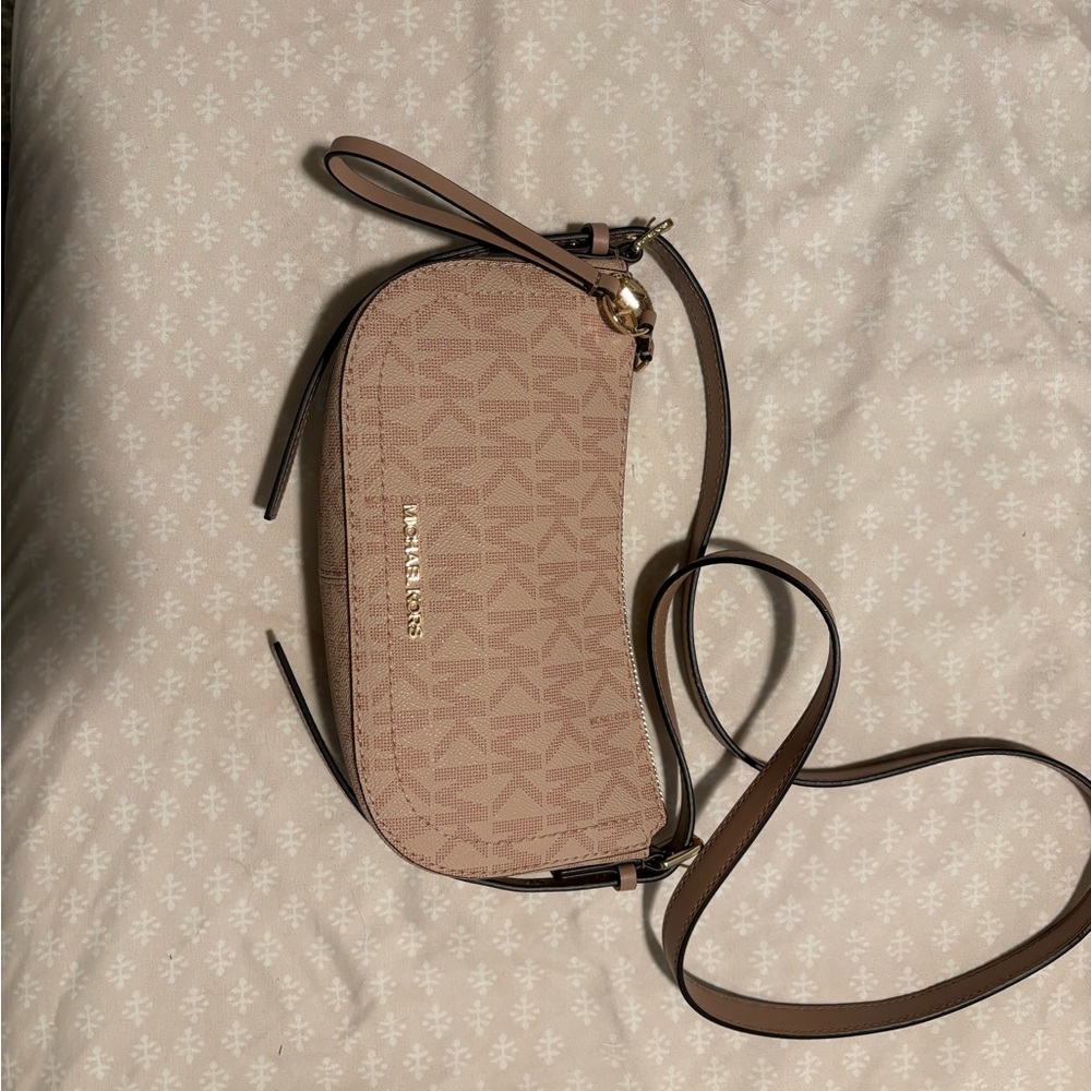 Michael Kors Pink Crossbody Bag pink blush